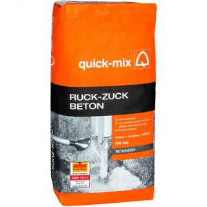 Quick-Mix Ruck-Zuck Beton Sneldrogend beton, 25 kg