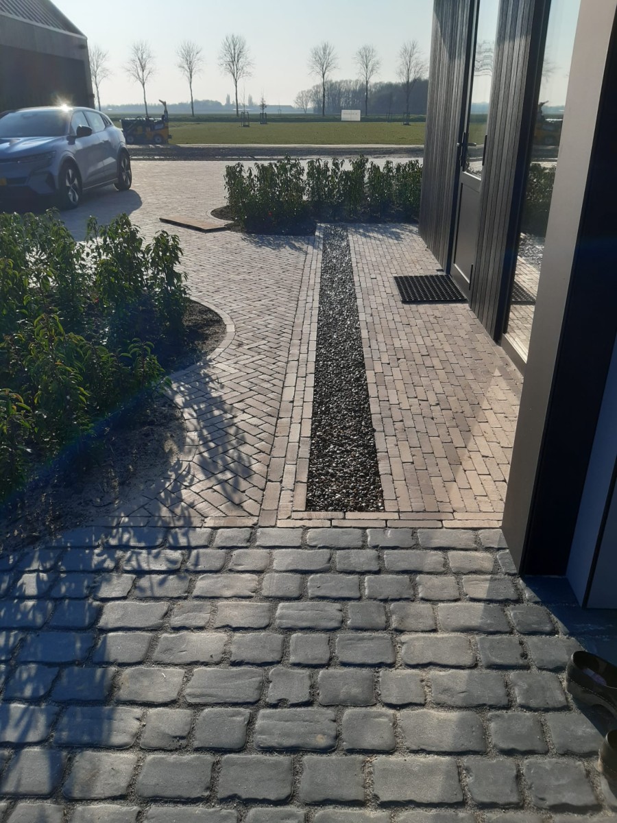 Praktijkproject bestrating en split