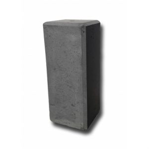 Betonpoer 20x20x50 cm ANTRACIET