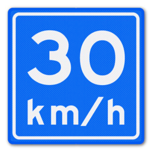 RVV Verkeersbord – model A04-30 klasse III