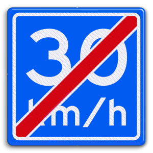 RVV Verkeersbord – model A05-30 klasse III