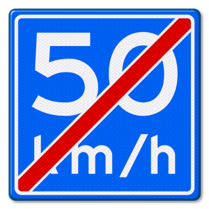 RVV Verkeersbord – model A05-50 klasse III