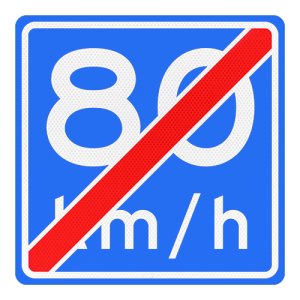 RVV Verkeersbord – model A05-80 klasse III