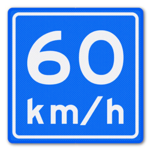 RVV Verkeersbord – model A04-60 klasse III