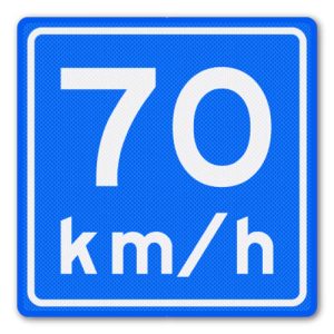 RVV Verkeersbord – model A04-70 klasse III