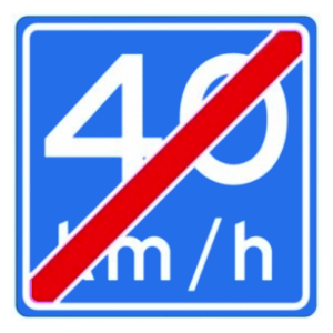 RVV Verkeersbord – model A05-40 klasse III