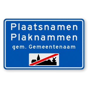 RVV Verkeersbord – model H02d klasse III