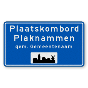 RVV Verkeersbord – model H01d klasse III