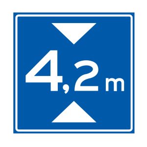 RVV Verkeersbord – model L01-… klasse III