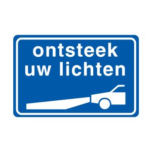 RVV Verkeersbord – model L202 klasse III