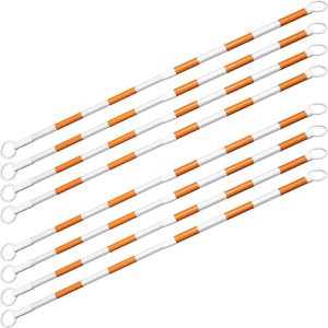 Uitschuifbare afzetbalken voor verkeerskegels (Set van 8)