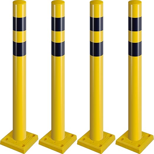 flexibele afzetpaal – terugverend en aanrijdbestendig - pak 4 stuks - Afbeelding 2