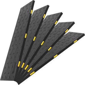 Antislip rubberen trapmat