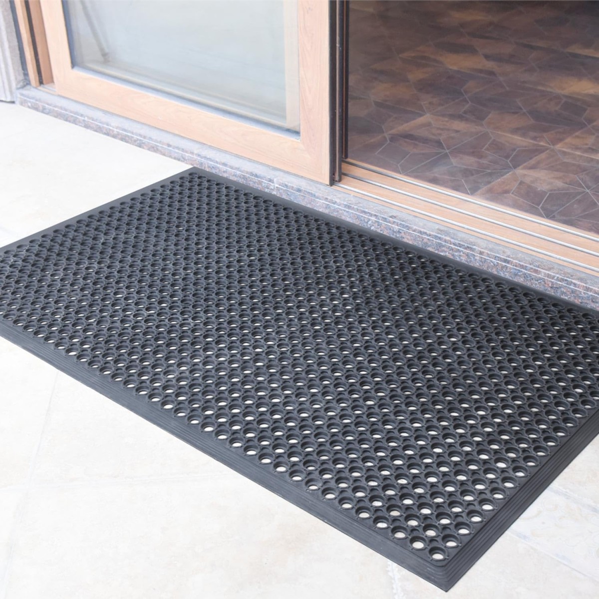 Rubberen Antislip Mat met Gaten voor Deurkeuken Badkamer Bar Buiten - Afbeelding 4