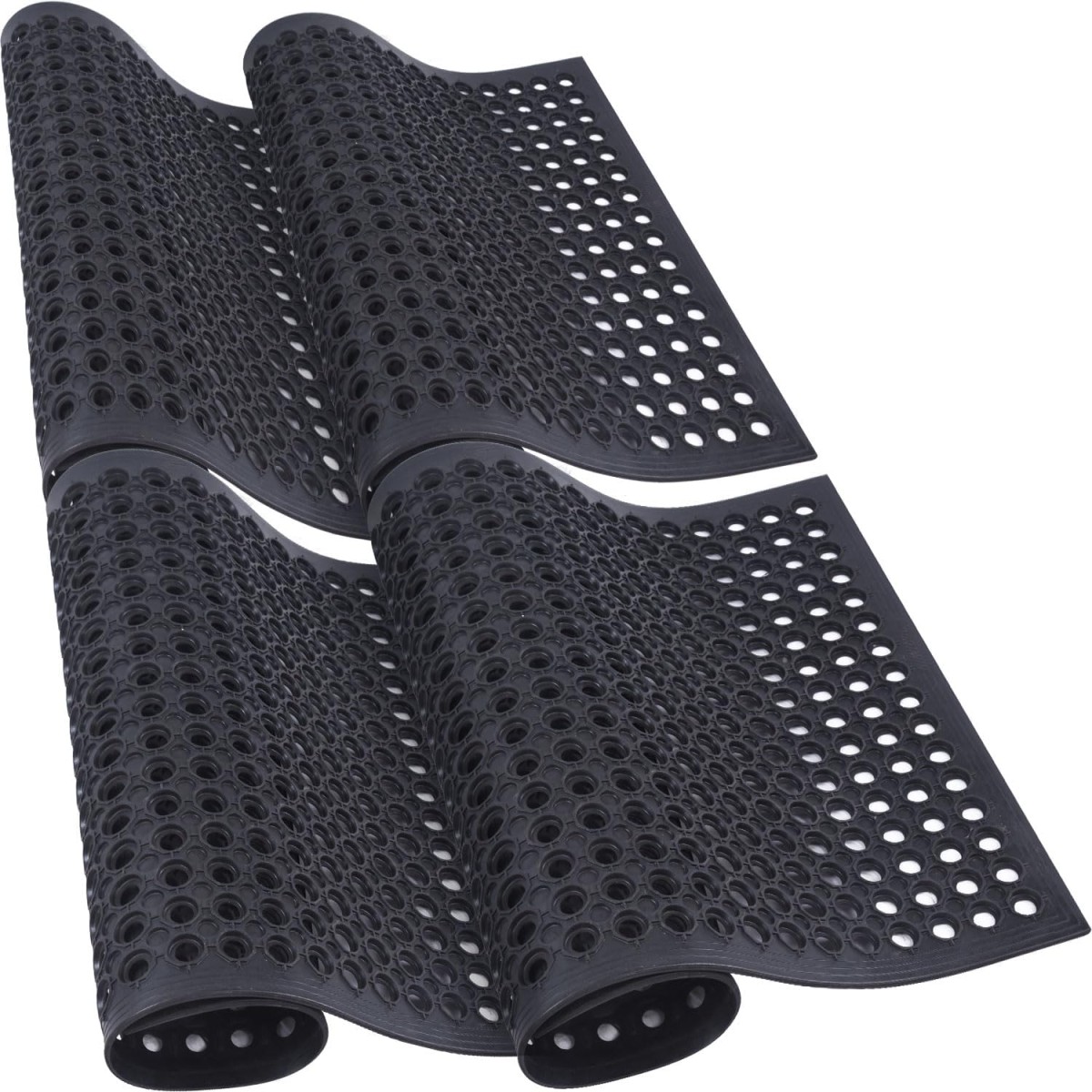 Rubberen Antislip Mat met Gaten voor Deurkeuken Badkamer Bar Buiten - Afbeelding 2