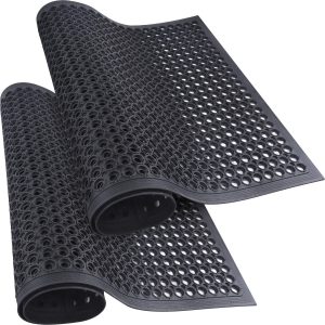 Rubberen Antislip Mat met Gaten voor Deurkeuken Badkamer Bar Buiten