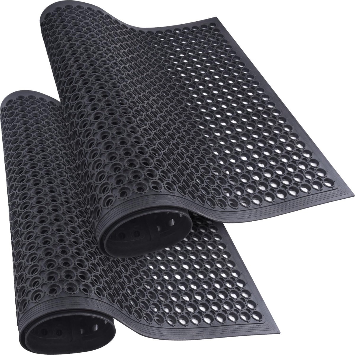 Rubberen Antislip Mat met Gaten voor Deurkeuken Badkamer Bar Buiten