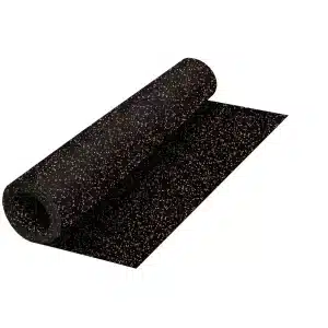 Rubberen fitnessvloer op rol 4 mm – 115 x 300 cm
